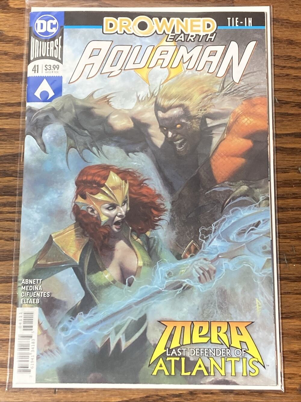AQUAMAN #41 Drowned Earth Tie-In DC Comics 2018